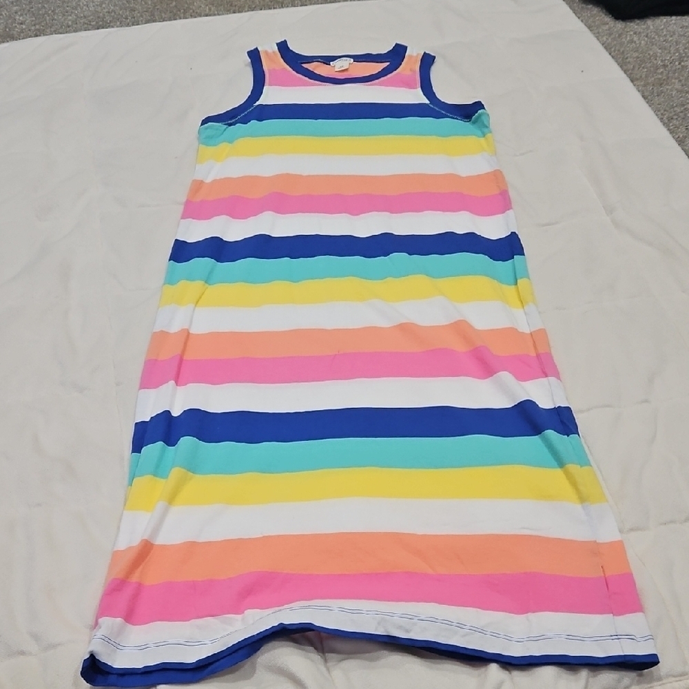 Crewcuts Blue and Peach Top
